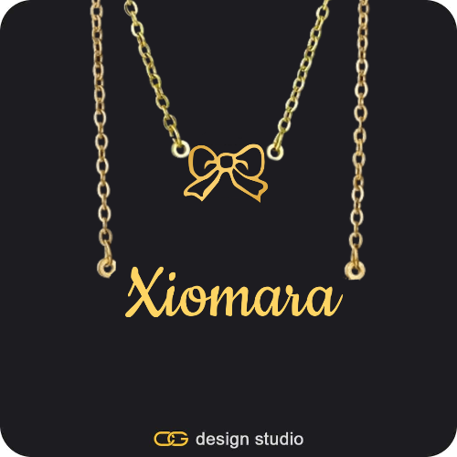 The Essential Name Necklace: Double Layer