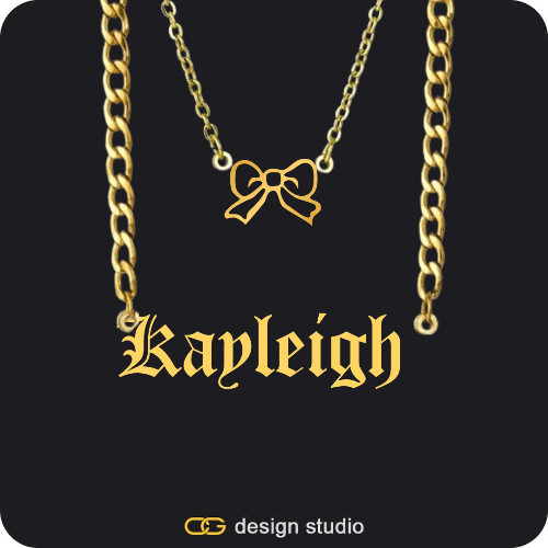 The Essential Name Necklace: Cuban
