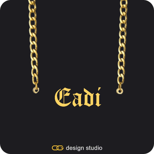 The Essential Name Necklace: Cuban