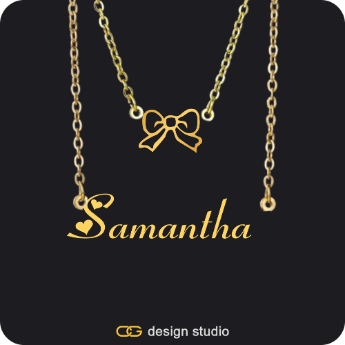 The Essential Name Necklace: Double Layer