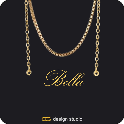 The Essential Name Necklace: Double Layer