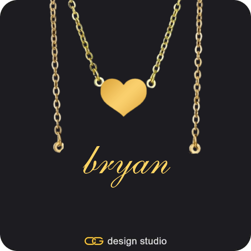 The Essential Name Necklace: Double Layer