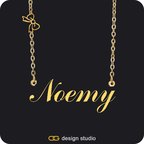 The Essential Name Necklace: Charm