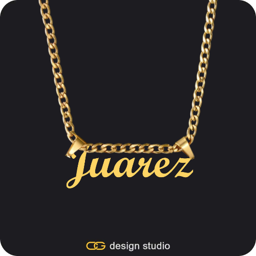 The Essential Name Necklace: Cuban