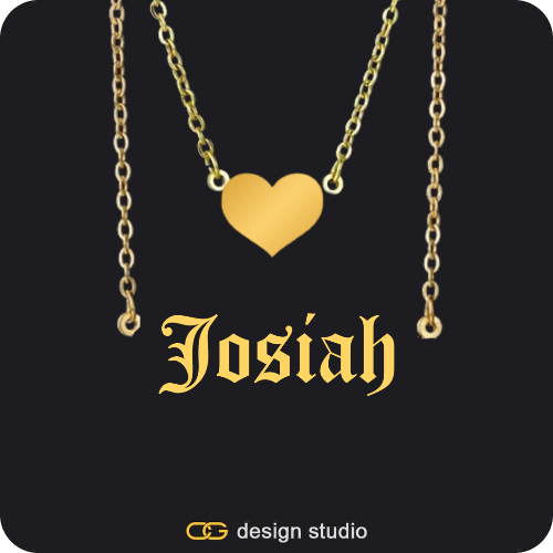 The Essential Name Necklace: Double Layer