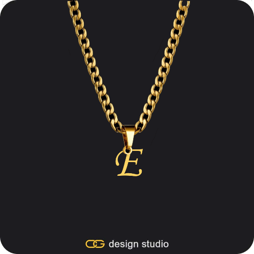 The Essential Name Necklace: Looped