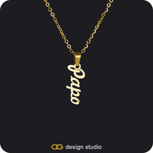 The Vertical Name Necklace