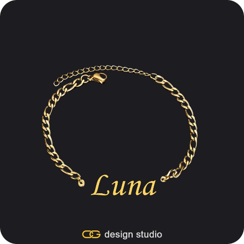 The Essential Name Bracelet: Cuban