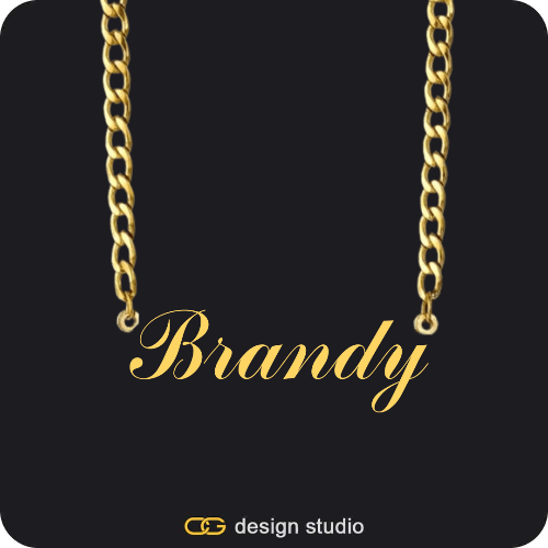 The Essential Name Necklace: Cuban