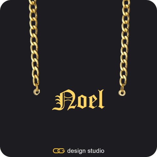 The Essential Name Necklace: Cuban