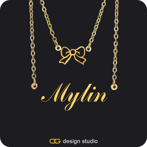 The Essential Name Necklace: Double Layer