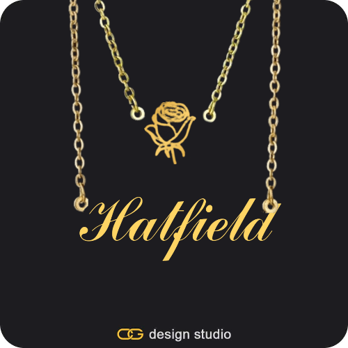 The Essential Name Necklace: Double Layer