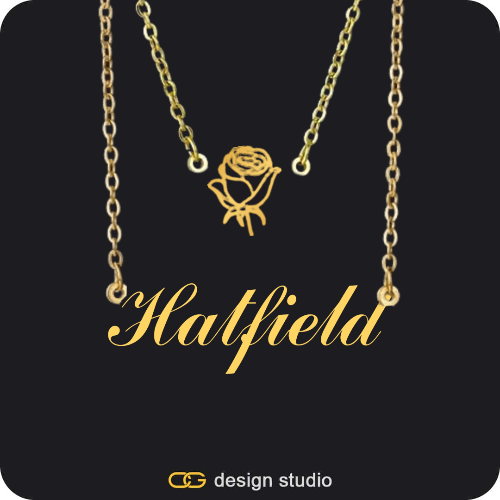 The Essential Name Necklace: Double Layer