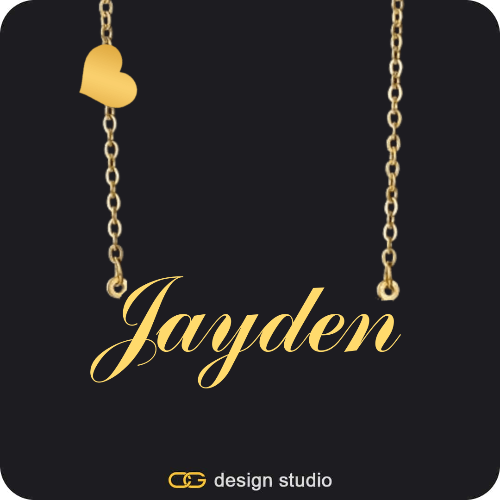 The Essential Name Necklace: Charm