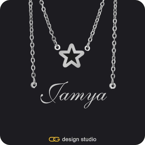 The Essential Name Necklace: Double Layer