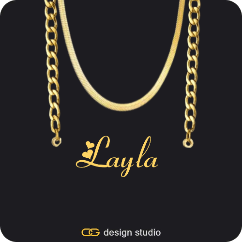 The Essential Name Necklace: Cuban