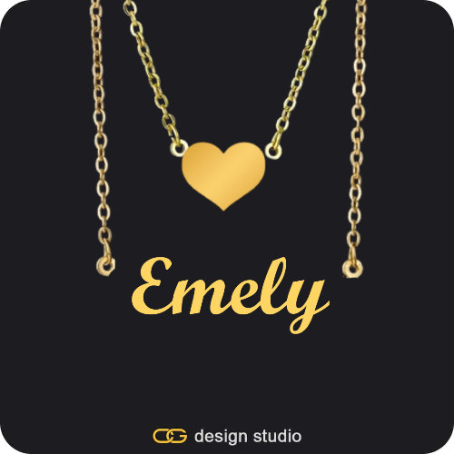 The Essential Name Necklace: Double Layer