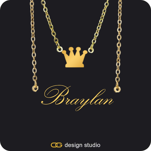 The Essential Name Necklace: Double Layer