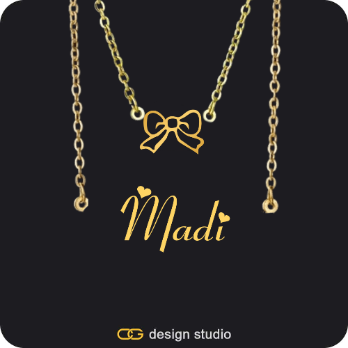 The Essential Name Necklace: Double Layer