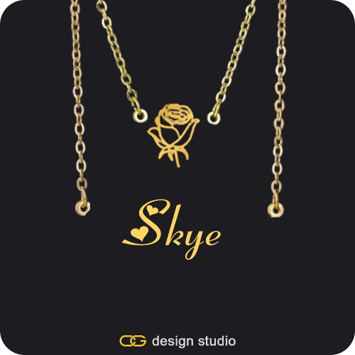 The Essential Name Necklace: Double Layer
