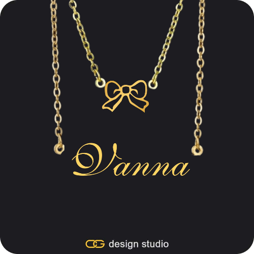 The Essential Name Necklace: Double Layer