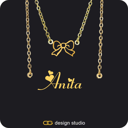 The Essential Name Necklace: Double Layer