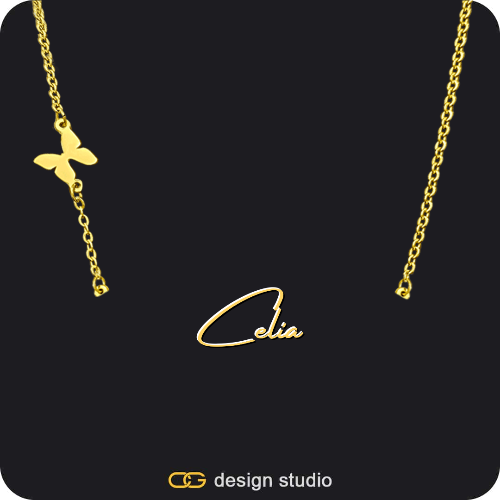 The Premier Script Name Necklace