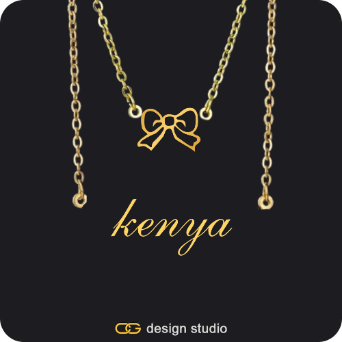 The Essential Name Necklace: Double Layer