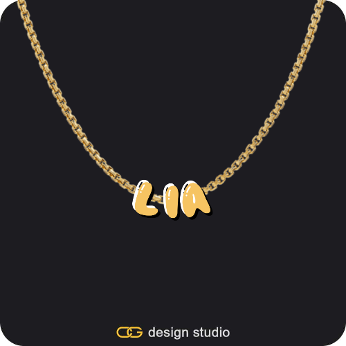 The Cloud Name Necklace