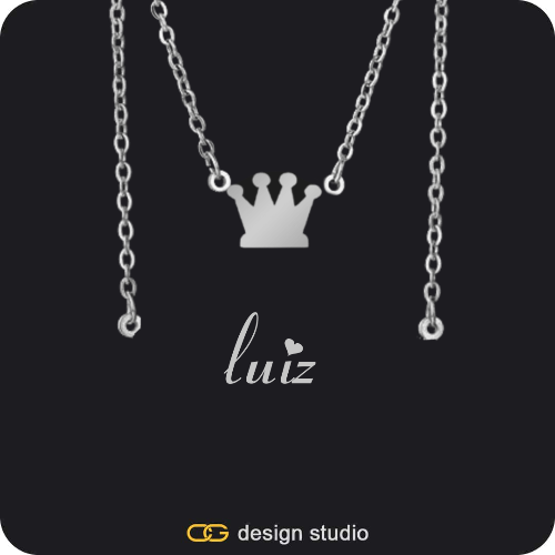 The Essential Name Necklace: Double Layer