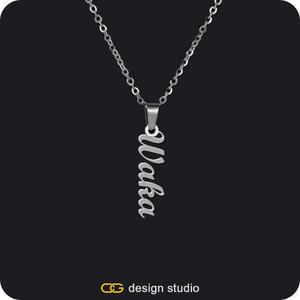 The Vertical Name Necklace