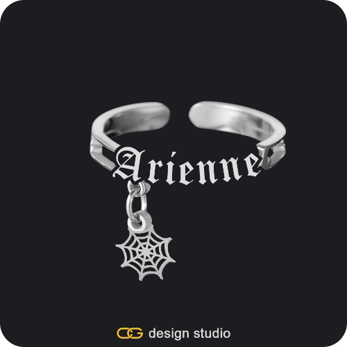 The Charm Name Ring