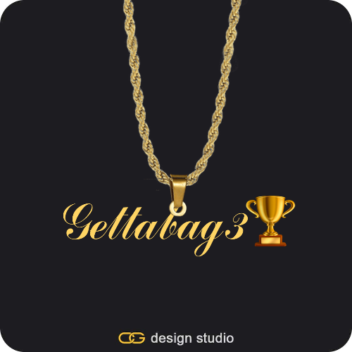 The Essential Name Necklace: Looped