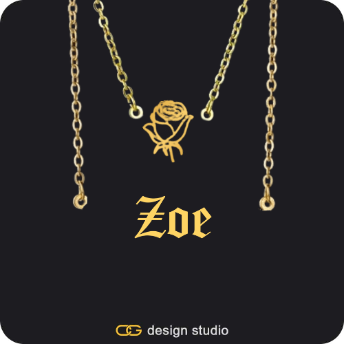 The Essential Name Necklace: Double Layer