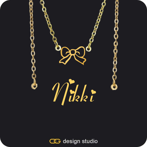 The Essential Name Necklace: Double Layer