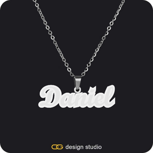 The Spotlight Double Plated Name Necklace