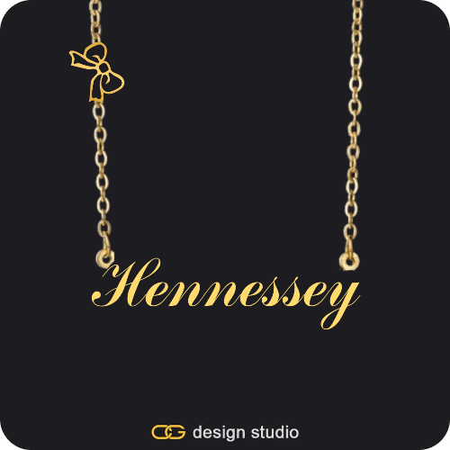 The Essential Name Necklace: Charm