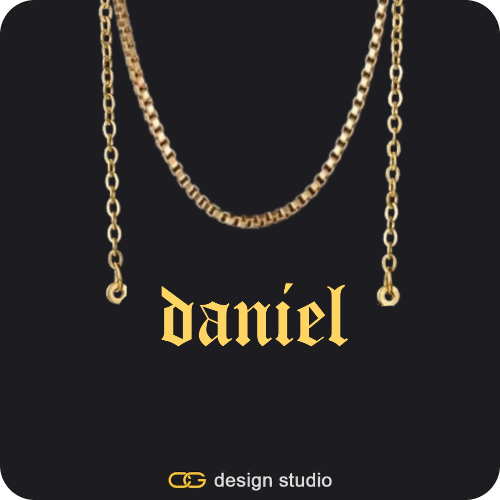 The Essential Name Necklace: Double Layer