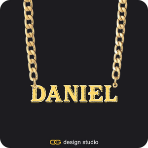 The Mens Essential Name Necklace