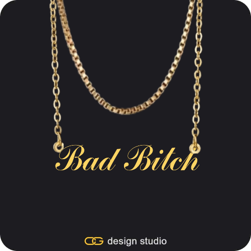 The Essential Name Necklace: Double Layer