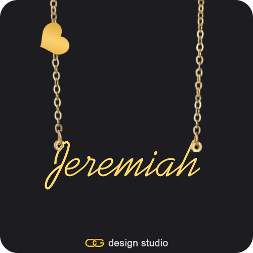 The Essential Name Necklace: Charm