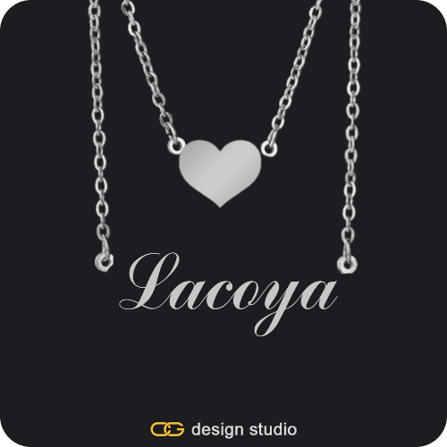 The Essential Name Necklace: Double Layer
