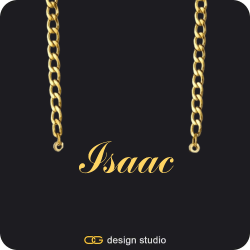 The Essential Name Necklace: Cuban chain
