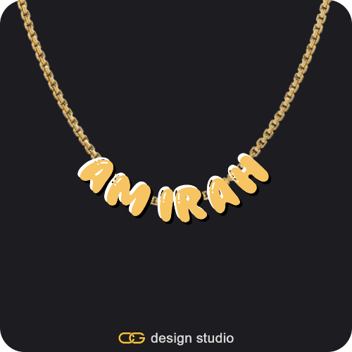 The Cloud Name Necklace