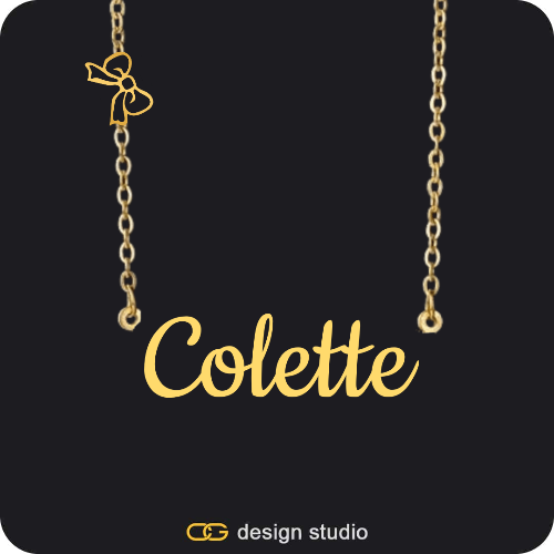 The Essential Name Necklace: Charm