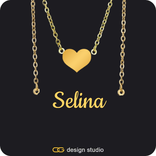 The Essential Name Necklace: Double Layer