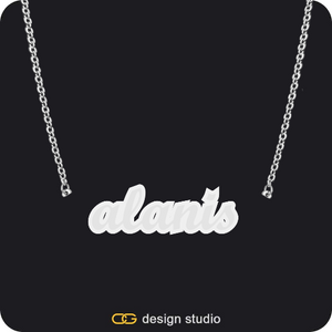 The Spotlight Double Plated Name Necklace