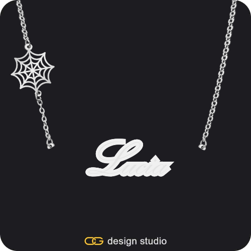 The Spotlight Double Plated Name Necklace