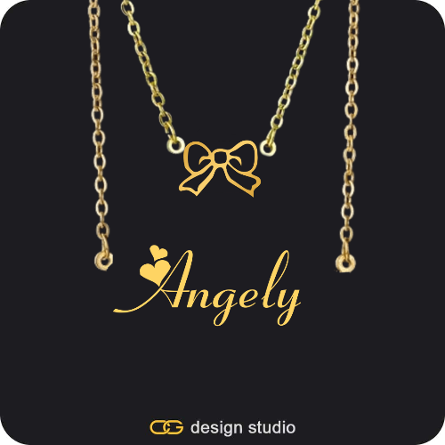 The Essential Name Necklace: Double Layer