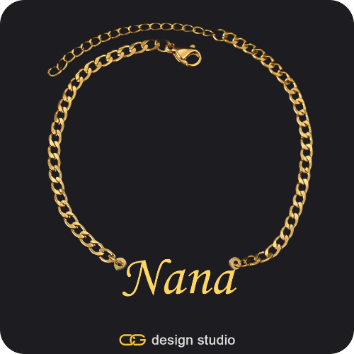 The Mens Name Bracelet